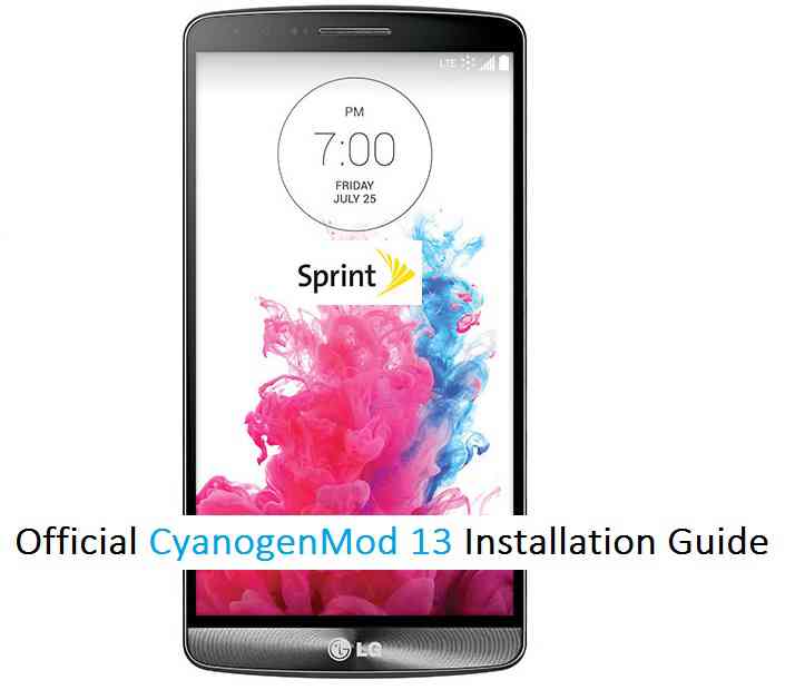 LG G3 Sprint CM13 (CyanogenMod 13) MARSHMALLLOW CUSTOM ROM