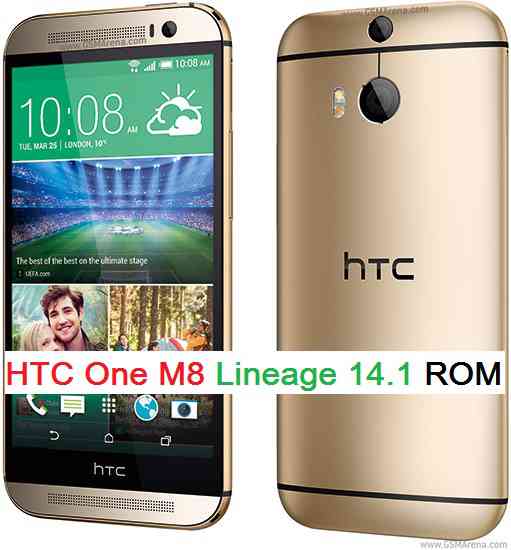 LineageOS 14.1 for HTC One M8 Nougat 7.1 Custom ROM