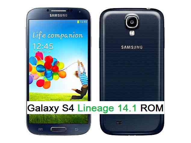 LineageOS 14.1 for Galaxy S4 Nougat 7.1 Custom ROM