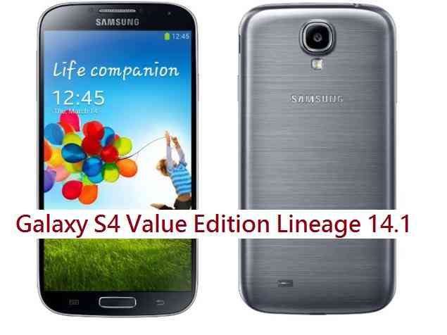 Galaxy S4 Value Edition LineageOS 14.1 Nougat 7.1 ROM