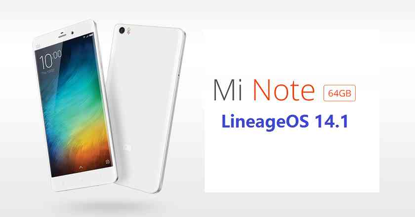 LineageOS 14.1 for Xiaomi Mi NOTE (virgo)