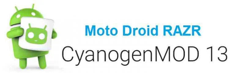 Official Moto Droid RAZR CM 13 Marshmallow ROM