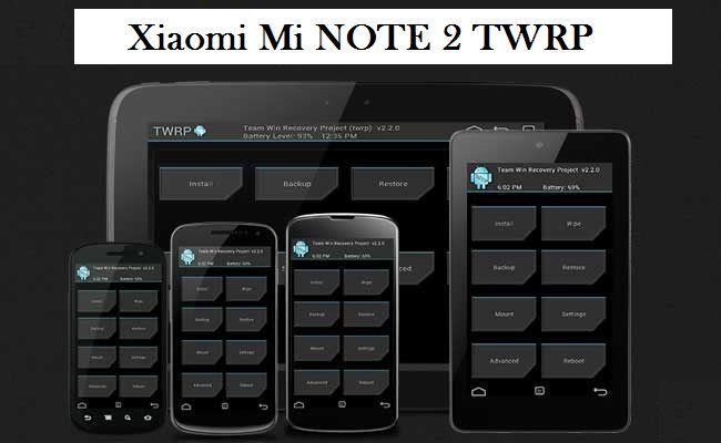Xiaomi Mi NOTE 2 ROOT and TWRP recovery