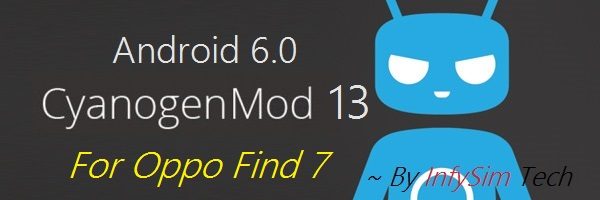 CyanogenMod 13 for Oppo Find 7a