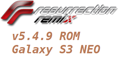 Lollipop Resurrection Remix ROM for Galaxy S3 NEO