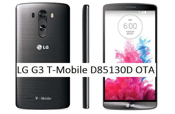 LG G3 T-Mobile D85130D OTA Manual update