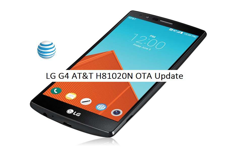 LG G4 AT&T H81020N OTA Manual Update