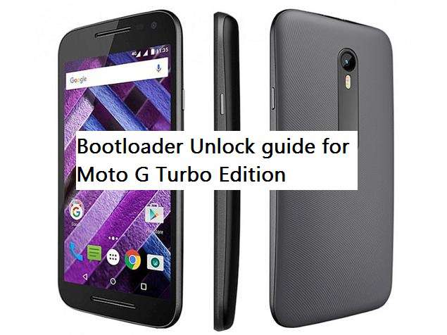 Moto G Turbo Bootloader Unlock Guide