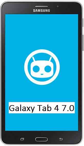 GALAXY TAB 4 7.0 CyanogenMod 13 MARSHMALLOW ROM