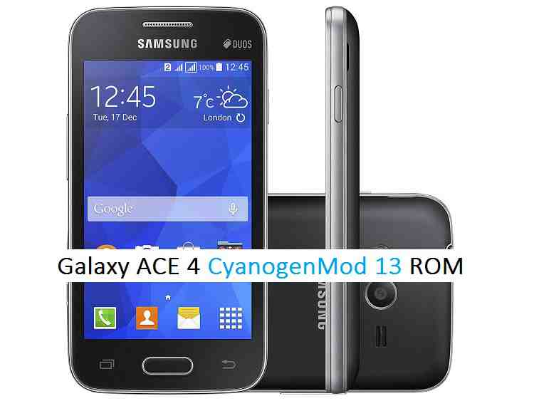 CyanogenMod 13 on (G313h) Galaxy ACE 4 CM13 Marshmallow ROM