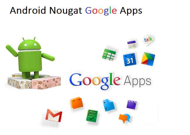 DOWNLOAD LINKS TO ANDROID NOUGAT GOOGLE APPS (GAPPS)