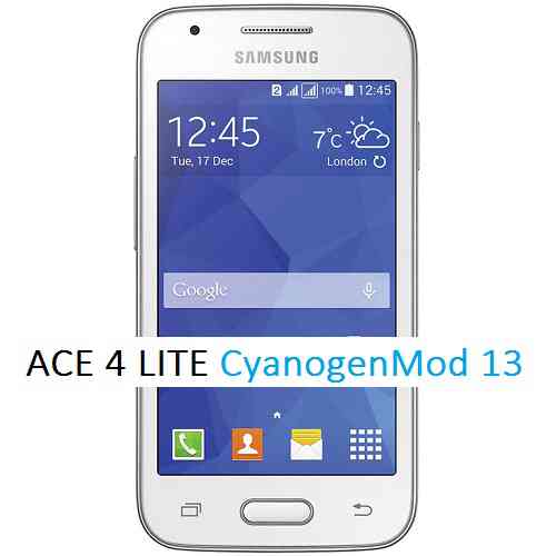 CyanogenMod 13 on (G313ML) Galaxy ACE 4 LITE CM13 Marshmallow ROM