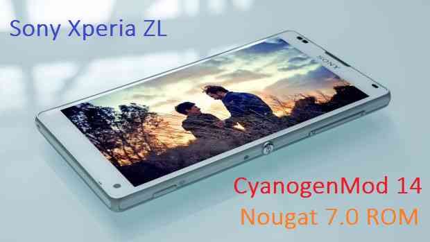 CyanogenMod 14 for Xperia ZL CM14 Nougat 7.0 ROM