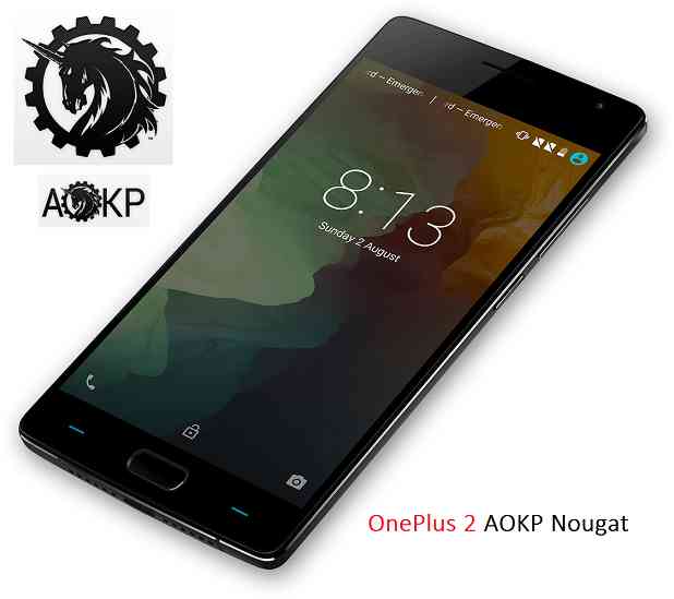 OnePlus 2 AOKP Nougat 7.0 ROM