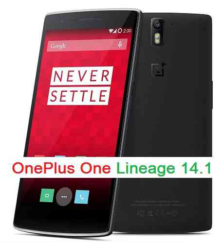  Nougat 7.1 ROM LineageOS 14.1 for OnePlus One