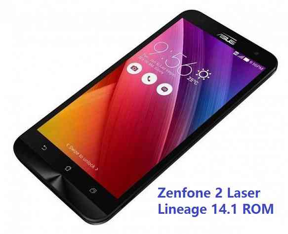 ASUS Zenfone 2 Laser 720p Lineage 14.1 Nougat 7.1 Custom ROM