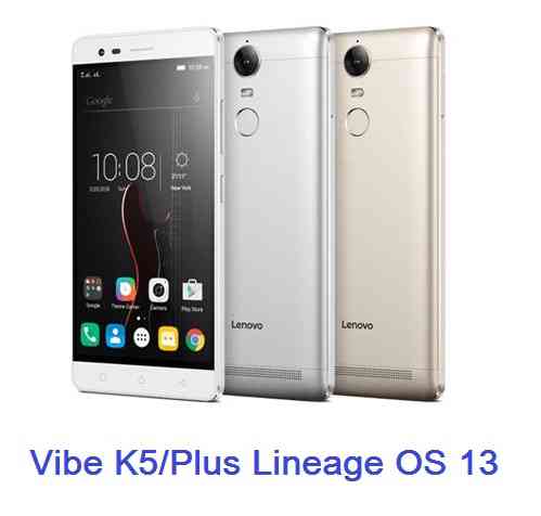 Lineage OS 13 for Vibe K5/Plus (a6020)