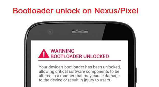 How to Unlock bootloader on Google Nexus/Pixel Phone