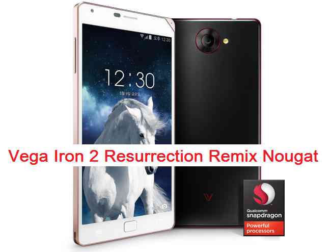 Resurrection Remix Nougat ROM for Vega Iron 2 (ef63)