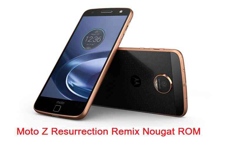 Resurrection Remix Nougat ROM for Moto Z (griffin)