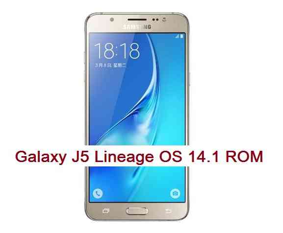 Lineage OS 14.1 for Galaxy J5 Nougat 7.1 ROM