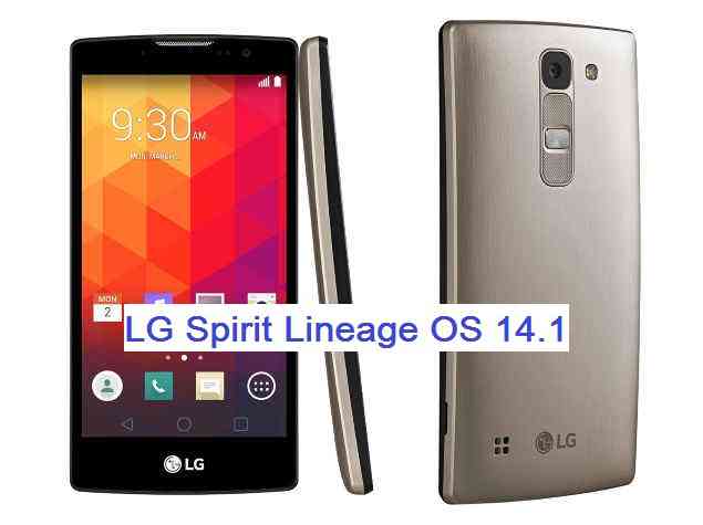 Lineage OS 14.1 for LG Spirit