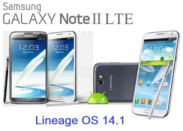 Lineage OS 14.1 for Galaxy NOTE 2 LTE (t0lte, SM-N7105)