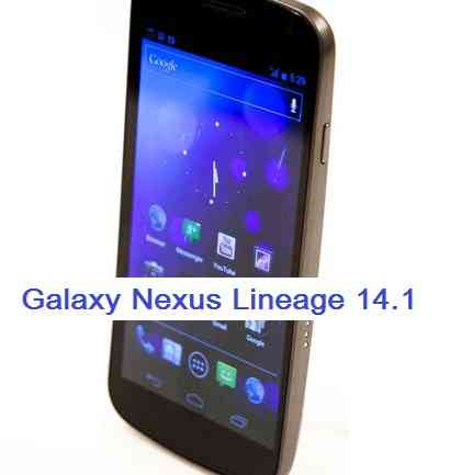 Lineage OS 14.1 for Galaxy Nexus