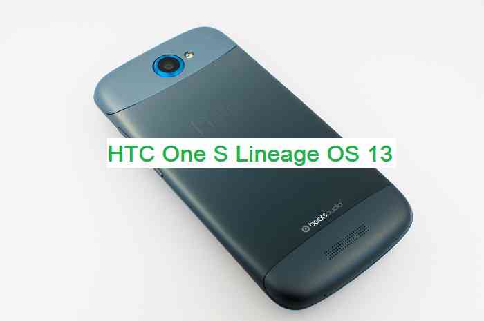 Lineage OS 13 for One S (ville)