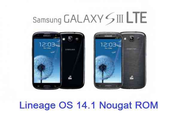 Lineage OS 14.1 for Galaxy S3 LTE (i9305)