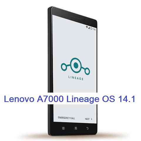 LineageOS 14.1 for Lenovo A7000 (aio_row)