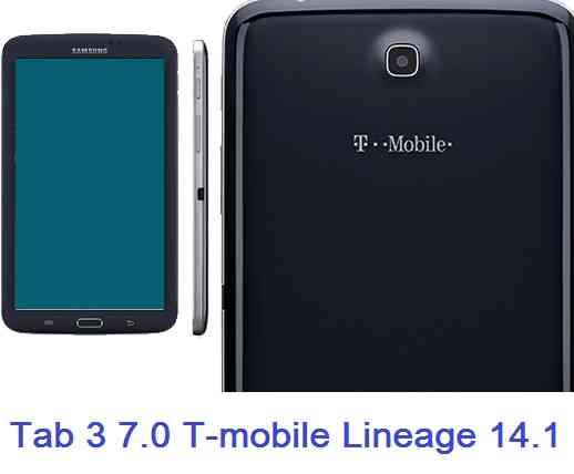 Lineage OS 14.1 for Galaxy TAB 3 7.0 T-Mobile (lt02ltetmo, SM-T217T)