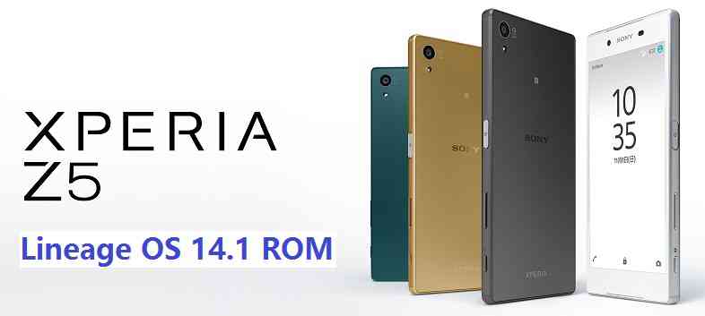 Lineage OS 14.1 for Xperia Z5 (sumire)