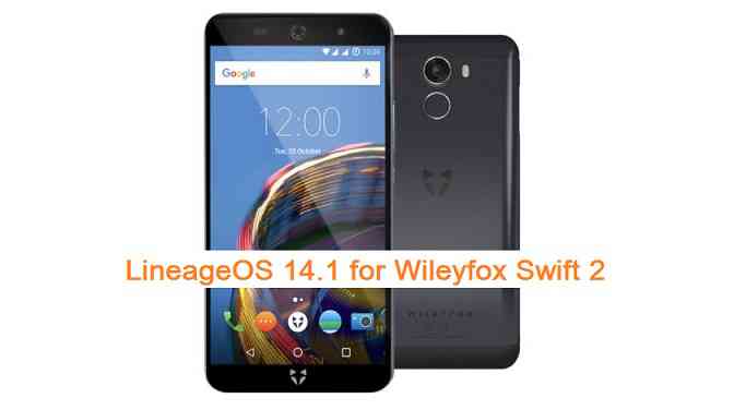 Lineage OS 14.1 for Wileyfox Swift 2 (marmite)