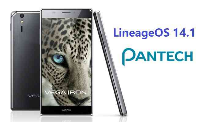 LineageOS 14.1 for Pantech Vega Iron (ef52l)