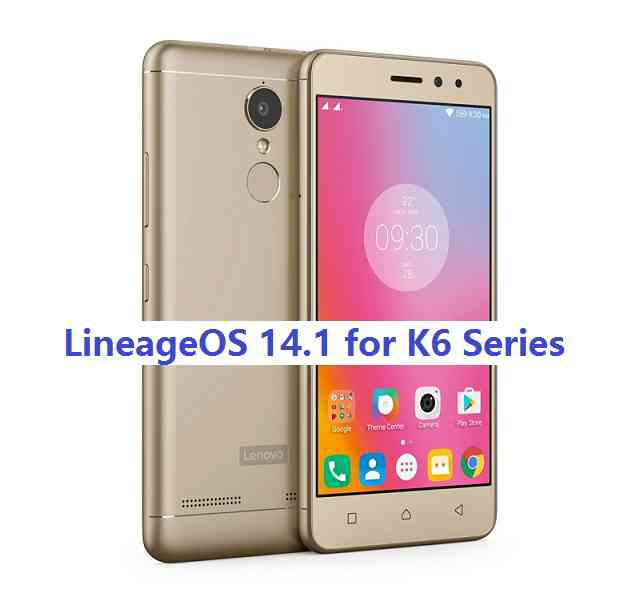 LineageOS 14.1 for Vibe K6/Note/Power (karate)