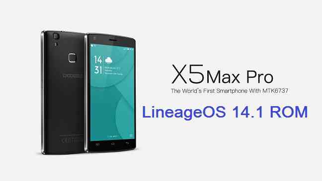 LineageOS 14.1 for Doogee X5 Max Pro