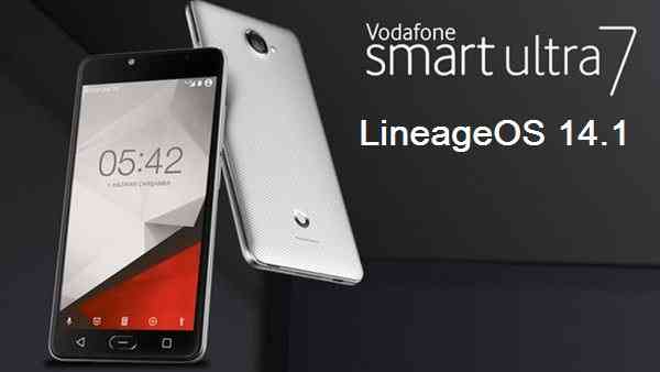 LineageOS 14.1 for Vodafone Smart Ultra 7