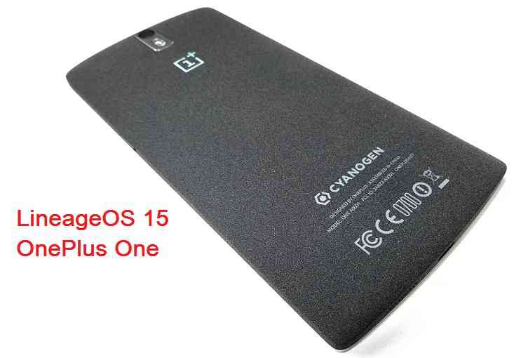 OnePlus One Lineage OS 15 Oreo ROM
