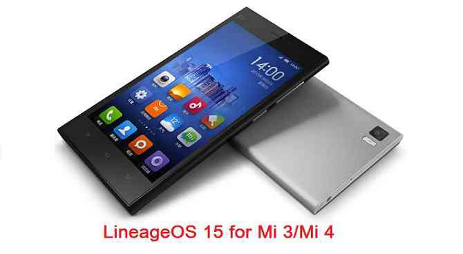 Xiaomi Mi 3/ Mi 4 Lineage OS 15 Oreo 8 ROM