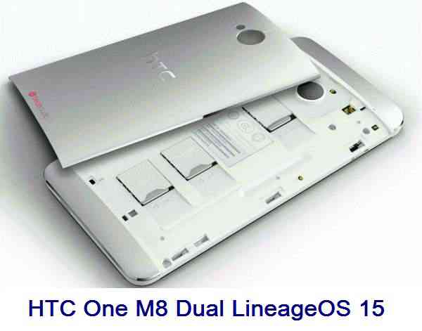 Lineage OS 15 HTC One M8 Dual Oreo ROM
