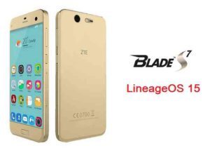 ZTE Lineage OS 15 for Blade S7 Oreo 8 ROM