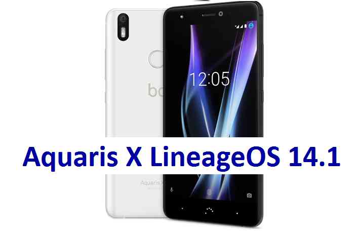 BQ Aquaris X LineageOS 14.1 Nougat ROM