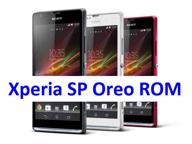 Xperia SP AOSP Oreo ROM