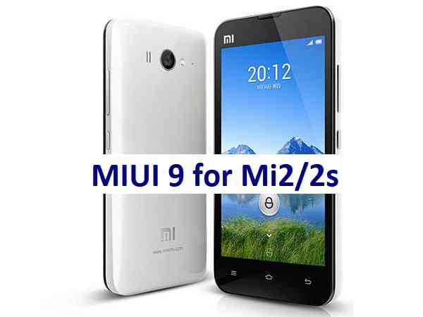 MIUI 9 for Xiaomi Mi 2, Mi 2s Download