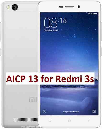 Redmi 3s/Prime AICP 13 Oreo ROM