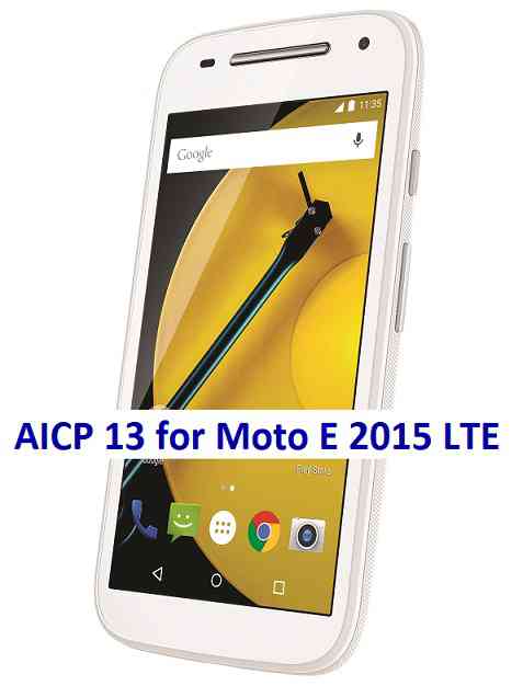 Moto E 2015 LTE AICP 13 OREO ROM