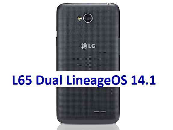 LineageOS 14.1 for L65 Dual Nougat ROM