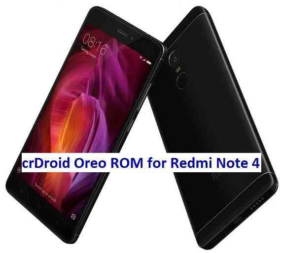 Redmi Note 4 crDroid 4.0 Oreo 8 ROM