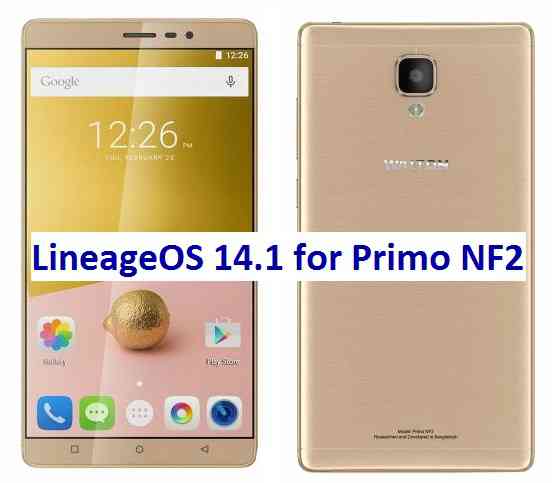 LineageOS 14.1 for Walton Primo NF2 Nougat 7.1 ROM